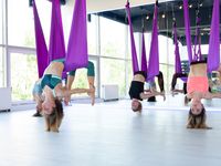 Anti-gravity yoga business