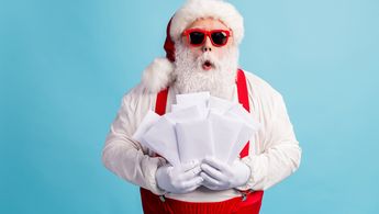 Christmas mail to customers
