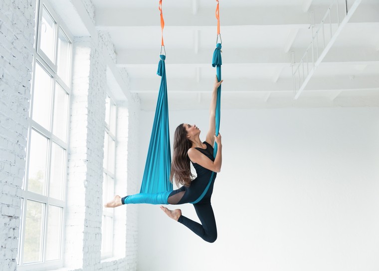 Opening the aerial yoga business