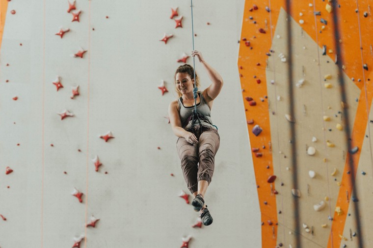 Indoor climbing experience