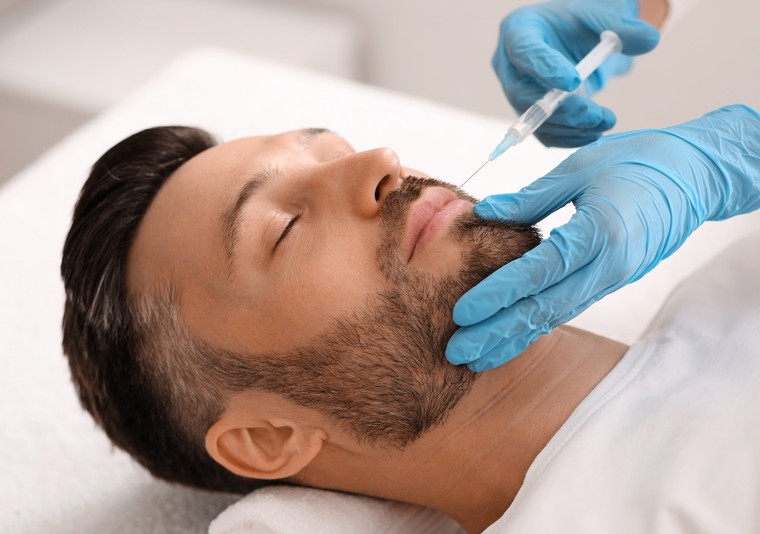 Beauty therapy for men